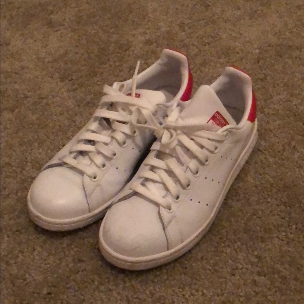Stan Smith red adidas men’s size 6